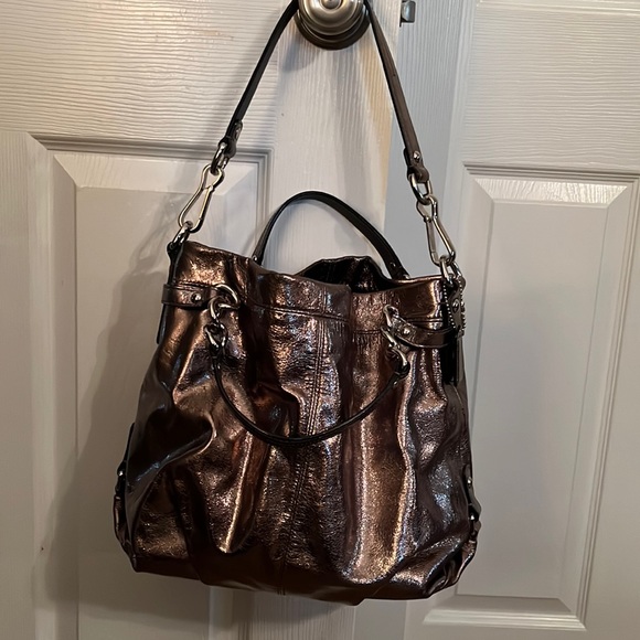 Coach metallic Hobo - Picture 1 of 4